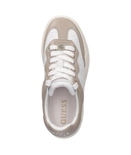 GUESS SWOLE Adidasy biały beż - Buty damskie - 4