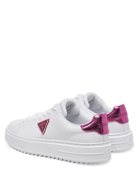 DENESA Adidasy biały/purpurowy - Buty damskie