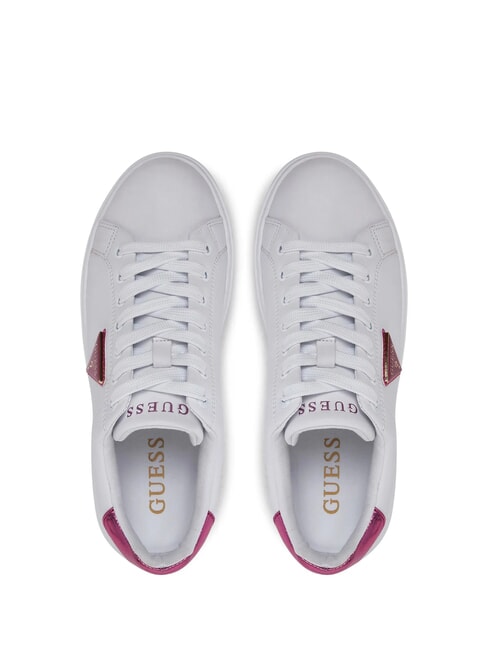 DENESA Adidasy biały/purpurowy - Buty damskie