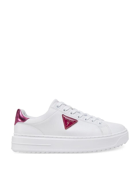 DENESA Adidasy biały/purpurowy - Buty damskie