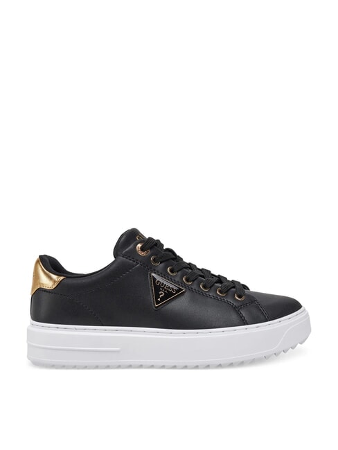 DENESA Adidasy CZARNE ZŁOTO - Buty damskie
