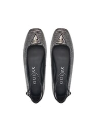 GUESS LEVVIS Baleriny z kryształkami CZARNY - Buty damskie - 4