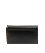 LOVE MOSCHINO SMART DAILY Kopert&oacute;wka z łańcuszkiem Czarny - Torby damskie - 4