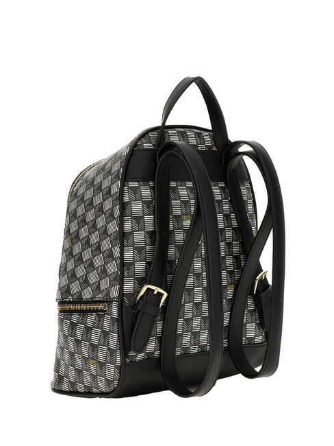 FOLLIE Plecak z nadrukiem logo Jet Set czarne logo - Torby damskie