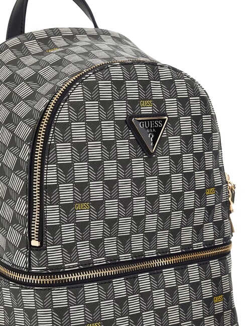 FOLLIE Plecak z nadrukiem logo Jet Set czarne logo - Torby damskie