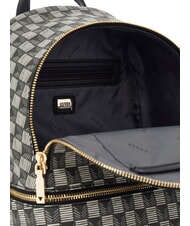 GUESS FOLLIE Plecak z nadrukiem logo Jet Set czarne logo - Torby damskie - 4