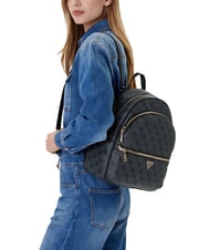 GUESS MANHATTAN 2 Plecak LOGO MLEKA - Torby damskie - 6