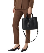 GUESS MERIDIAN 2 Torba na ramię CZARNY - Torby damskie - 6