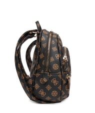 GUESS MANHATTAN 2 Mały plecak 4G z logo piwonii mochalog - Torby damskie - 3