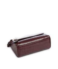 ARMANI EXCHANGE JANE CROCO Torba na ramię z nadrukiem krokodyla rowek - Torby damskie - 5