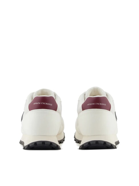 DROP MICROSUEDE Trampki z kontrastowym logo ecru+głęboki granat+granat - Buty męskie