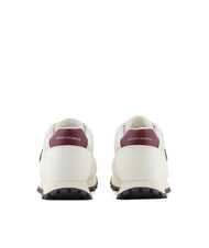 ARMANI EXCHANGE DROP MICROSUEDE Trampki z kontrastowym logo ecru+głęboki granat+granat - Buty męskie - 5