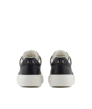 ARMANI EXCHANGE KURT MINI-TUMBLED Trampki z wysoką podeszwą czarny - Buty damskie - 5