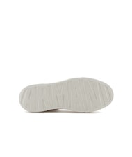 ARMANI EXCHANGE KURT MINI-TUMBLED Trampki z wysoką podeszwą białawy - Buty damskie - 6