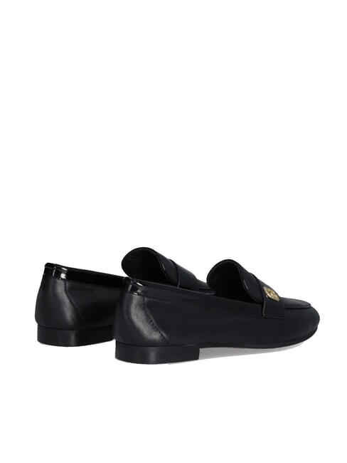 EMEL 05 Mokasyny sk&oacute;rzane czarny - Buty damskie