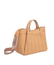 ARMANI EXCHANGE WAVE Duża perforowana torebka - Torby damskie