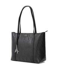 ARMANI EXCHANGE SILVYE MONOGRAM Torba na zakupy na ramię czarny/czarny - Torby damskie - 2