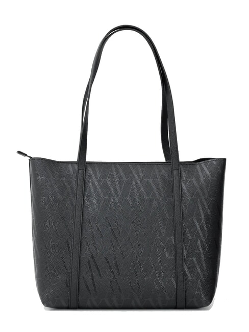 SILVYE MONOGRAM Torba na zakupy na ramię czarny/czarny - Torby damskie