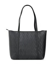ARMANI EXCHANGE SILVYE MONOGRAM Torba na zakupy na ramię czarny/czarny - Torby damskie - 3