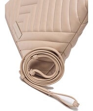 ARMANI EXCHANGE VICTORIA Pikowana torba worek miraż r&oacute;ży - Torby damskie - 5