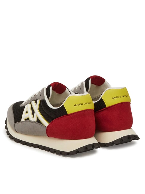 A|X Adidasy neutralny szary+czarny+ż&oacute;łty - Buty męskie