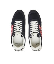 ARMANI EXCHANGE A|X Adidasy głęboka marynarka + kardynał - Buty męskie - 3