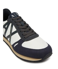 ARMANI EXCHANGE RIO Niskie trampki d.navy+j.set+off.wht - Buty męskie - 4