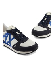 ARMANI EXCHANGE RIO Niskie trampki głęboki granat + złamana biel - Buty męskie - 3
