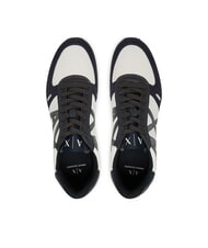 ARMANI EXCHANGE RIO Niskie trampki d.navy+j.set+off.wht - Buty męskie - 3
