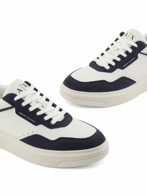 A|X Adidasy ecru + głęboki granat - Buty męskie