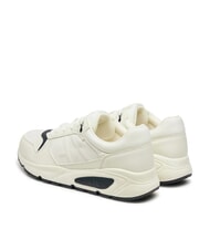 ARMANI EXCHANGE A|X Trampki z logo z boku Off White + Jet Set - Buty męskie - 5