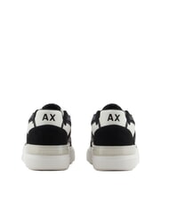 ARMANI EXCHANGE A|X Trampki z detalami ze sk&oacute;ry zamszowej blah/och - Buty męskie - 5