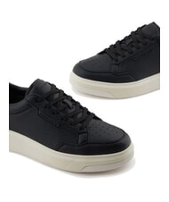 ARMANI EXCHANGE A|X Podstawowe trampki ze szwami Czarny/Czarny - Buty męskie - 3