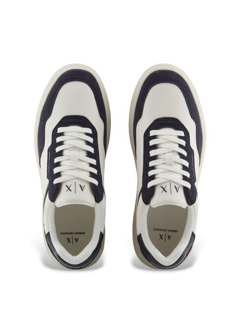 A|X Adidasy ecru + głęboki granat - Buty męskie