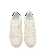 ARMANI EXCHANGE A|X Adidasy ecru+czarny - Buty damskie - 3