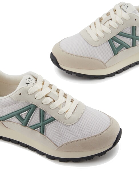 A|X Siatkowe trampki z kontrastowym logo lgt mirage+d.f.green - Buty damskie
