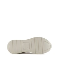 ARMANI EXCHANGE A|X Trampki z siateczki srebrny+kremowy - Buty damskie - 6