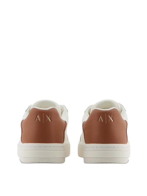 A|X Trampki z kontrastowymi detalami off white+caram.cafe - Buty damskie