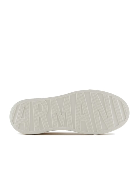 A|X Trampki z kontrastowym logo off wht+dark fr.grn - Buty damskie