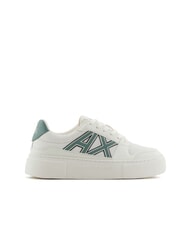 ARMANI EXCHANGE A|X Trampki z kontrastowym logo - Buty damskie
