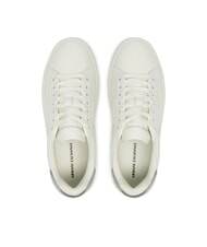 ARMANI EXCHANGE A|X Trampki z metalową wstawką zwh/zwh - Buty damskie - 3
