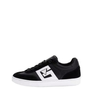GUESS NOCHEE Trampki z wstawkami zamszowymi CZARNY - Buty damskie - 2