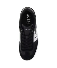 GUESS NOCHEE Trampki z wstawkami zamszowymi CZARNY - Buty damskie - 4