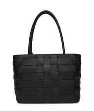 GUESS MAYLEE Tkana torba na zakupy CZARNY - Torby damskie - 4