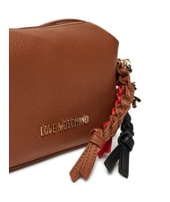 LOVE MOSCHINO LEGACY Torba na aparat fotograficzny z zawieszkami wielbłąd2 - Torby damskie - 4