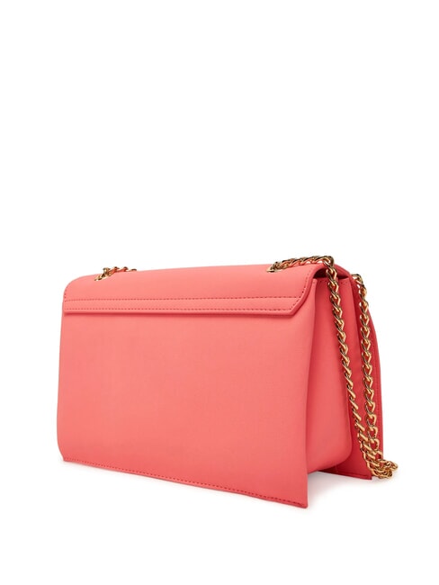 LETTERING Torba na ramię / torba crossbody koral - Torby damskie