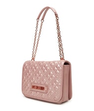LOVE MOSCHINO BOLD LOVE Torba na ramię z uchwytami łańcuszkowymi proszek - Torby damskie - 3