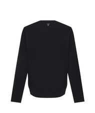 GUESS EMBRO ON SLEEVE  Bluza z mieszanki bawełny odrzutowiec - Bluzy męskie - 2
