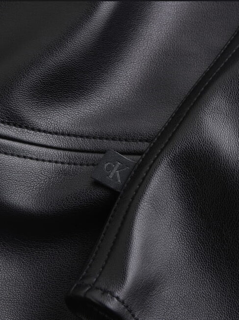 CK JEANS Sukienka bez rękaw&oacute;w, kr&oacute;tka, kamizelka ck czarny - Odzież damska