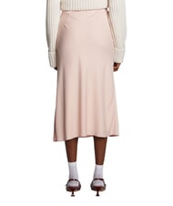 CALVIN KLEIN CK Błyszcząca sp&oacute;dnica typu longuette r&oacute;ż płatkowy - Sp&oacute;dnice damskie - 2